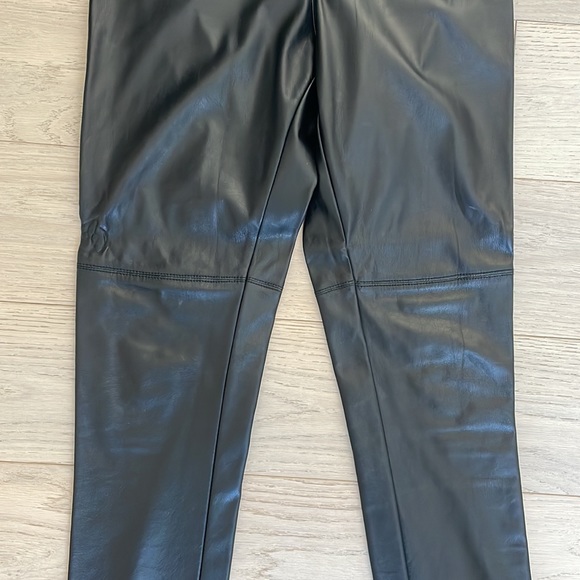 Faux Leather Legging H&M size 12 - Picture 3 of 4